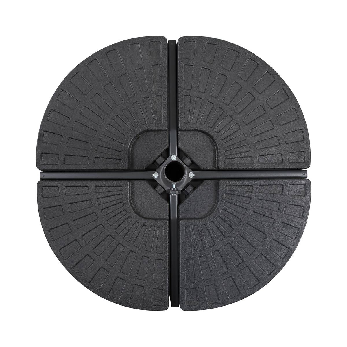 Outsunny Schirmständer mit 4 Teilen