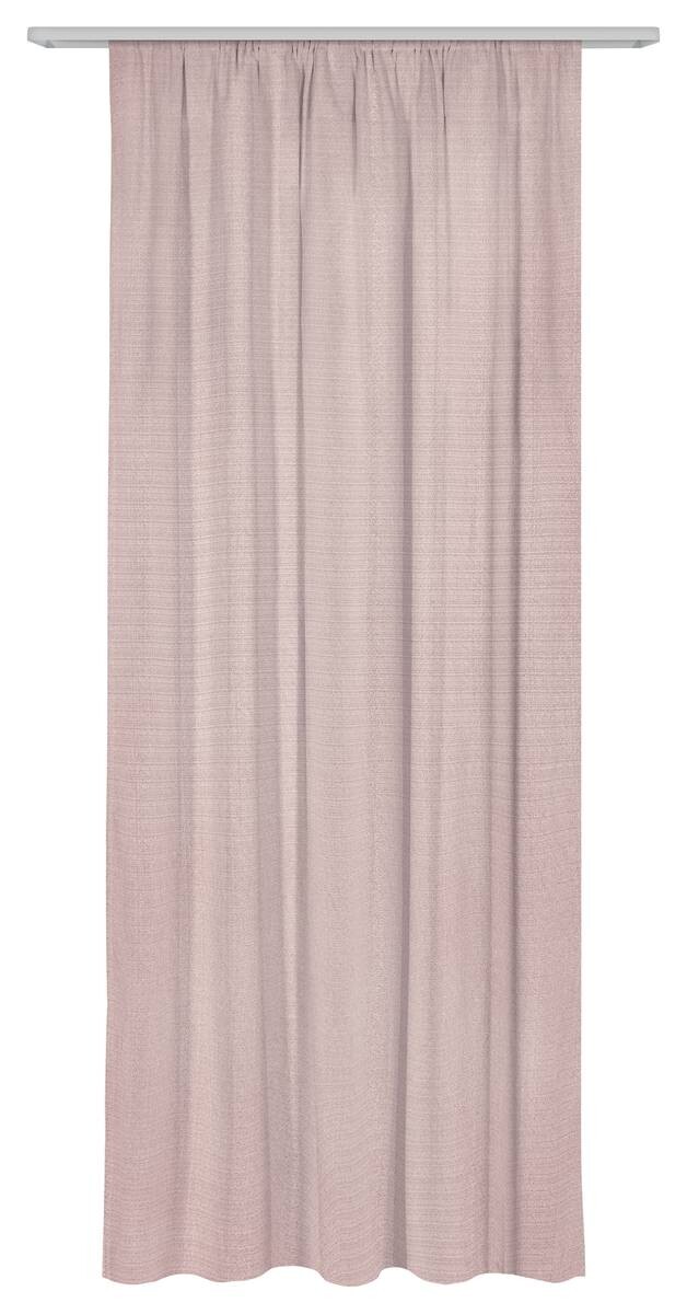 Dekovorhang Leo rosa B/L: ca. 135x300 cm