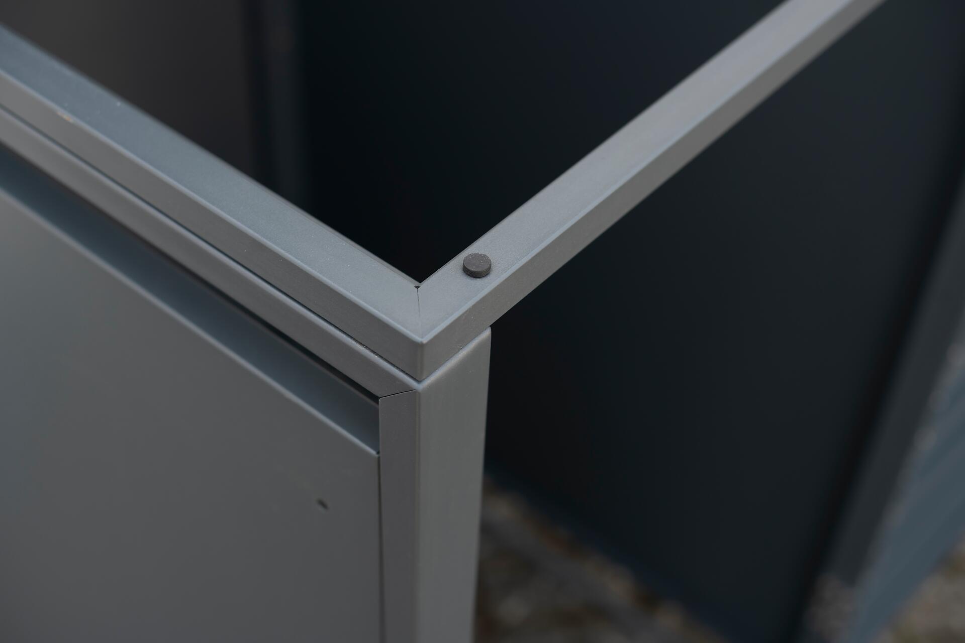 Westmann Mülltonnenbox4-fach Kubus