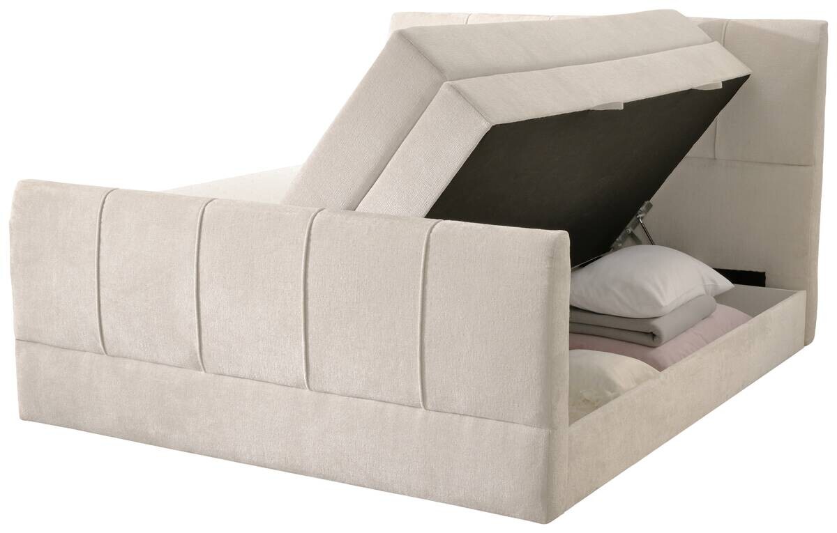 Boxspringbett Harmony creme Liegefläche B/L: ca. 180x200 cm