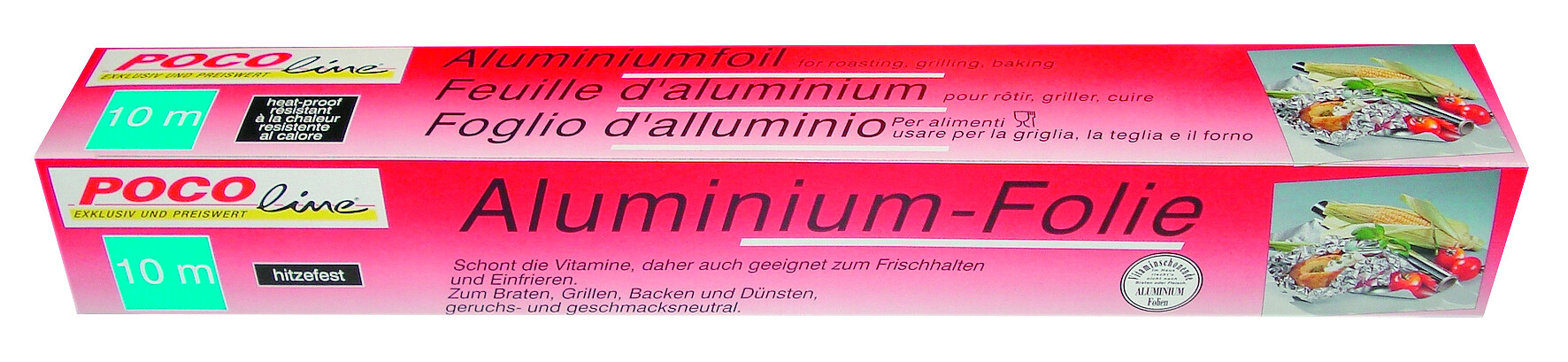 Alufolie B/H/T: ca. 31x4,5x4,5 cm