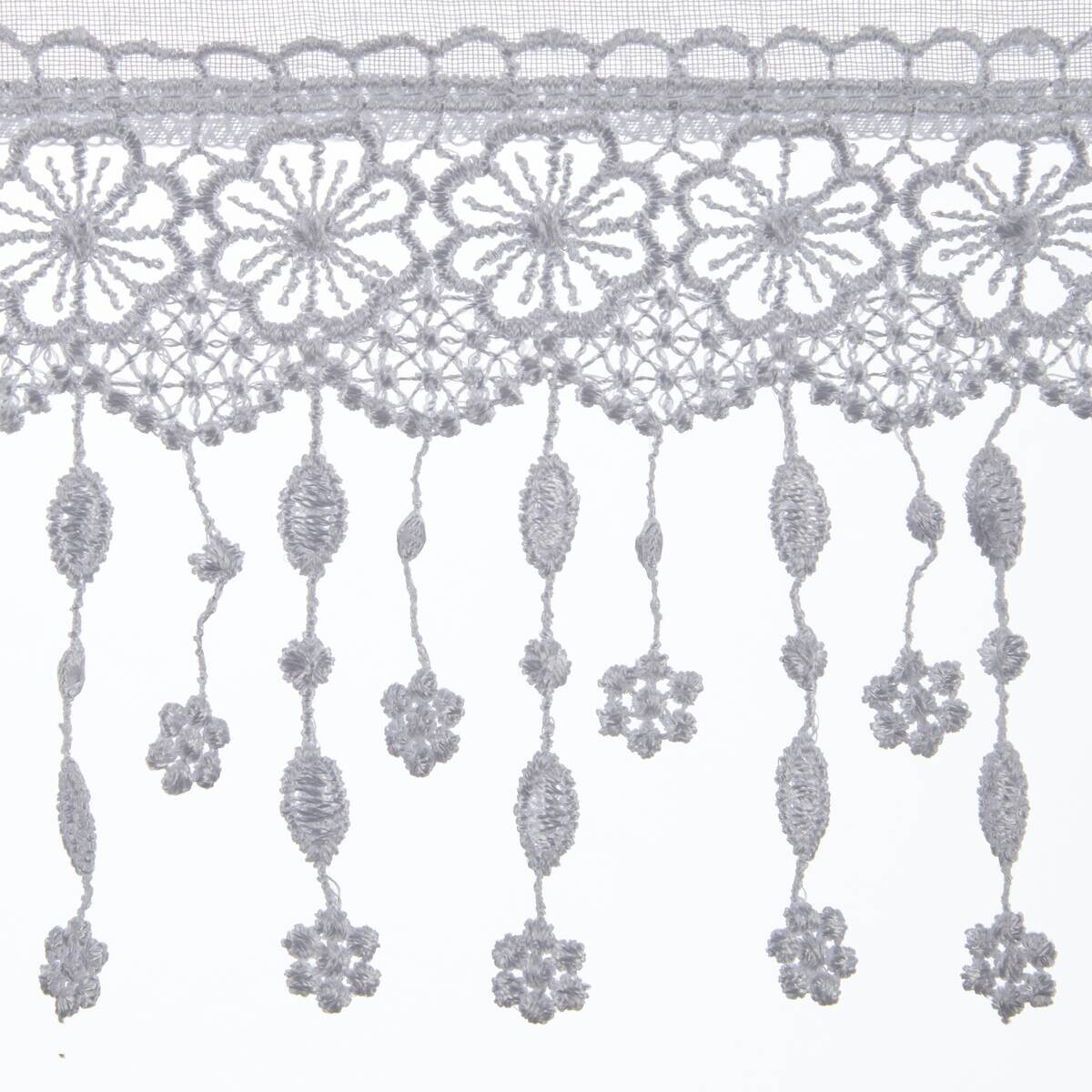 CASA CREATION Scheibengardine Rinara weiß B/L: ca. 45x120 cm