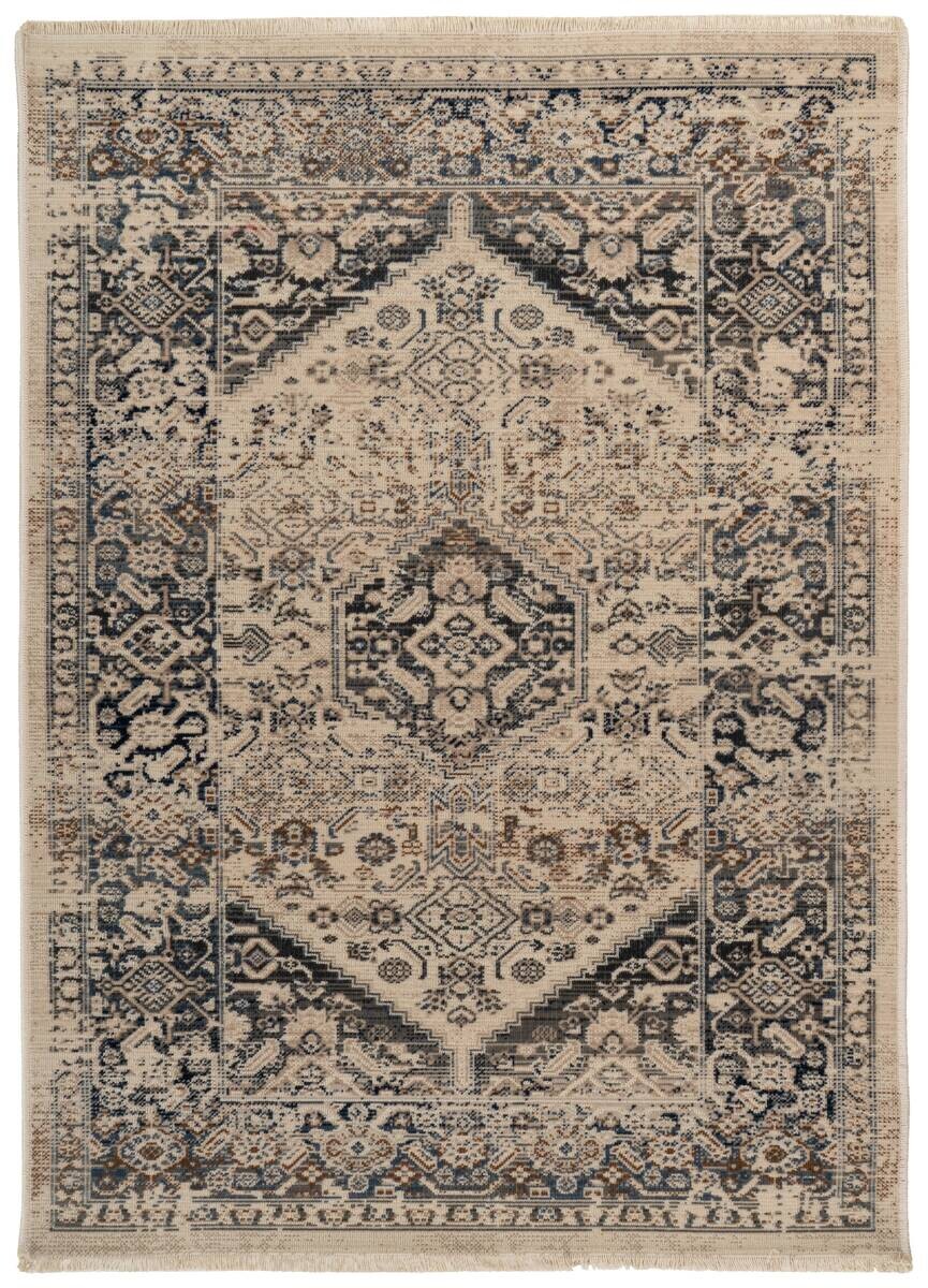 Kayoom Kurzflorteppich Charin 425 blau B/H/L: ca. 160x0,35x230 cm