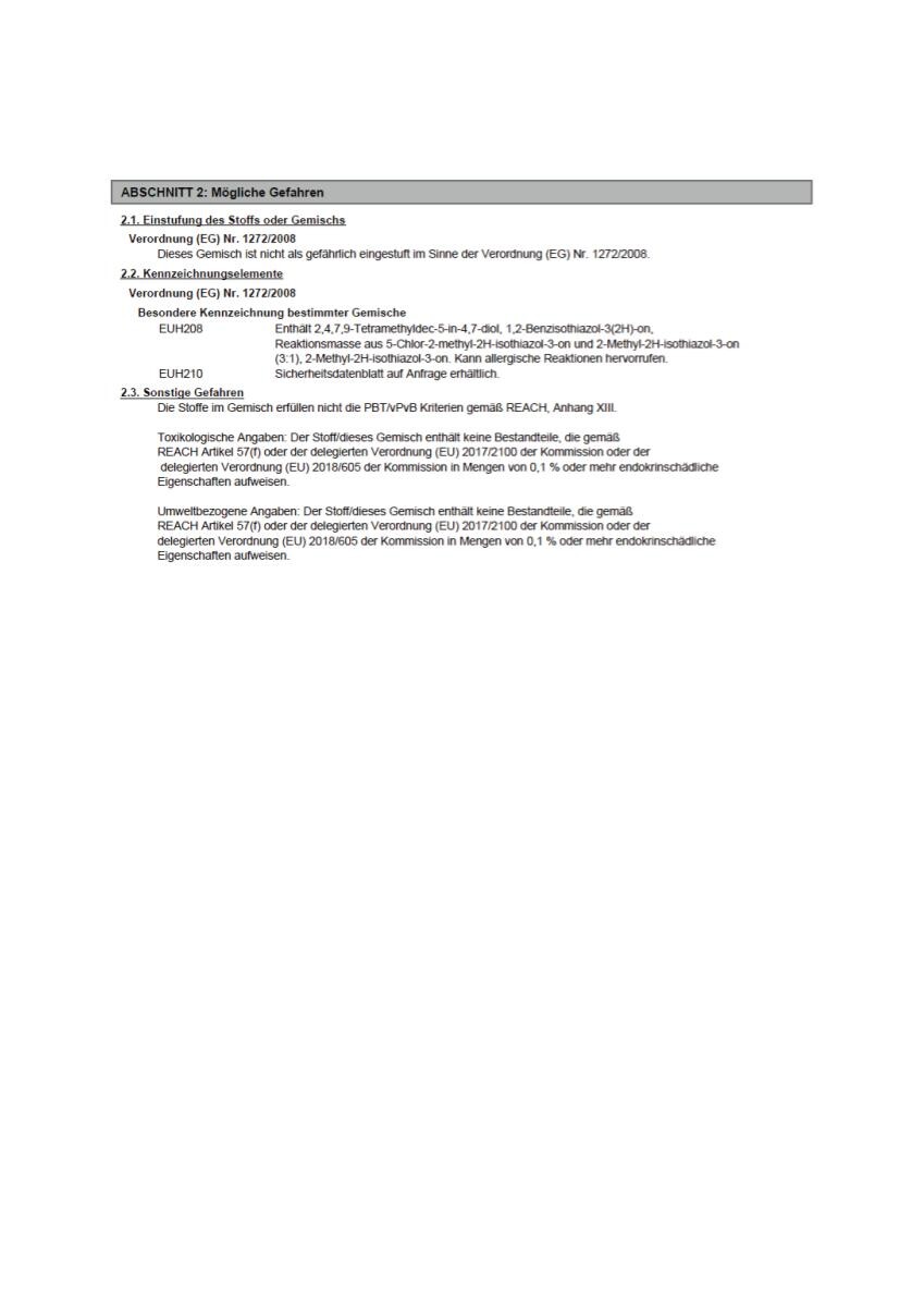 POCOline Acryl Klarlack farblos glänzend ca. 0,25 l