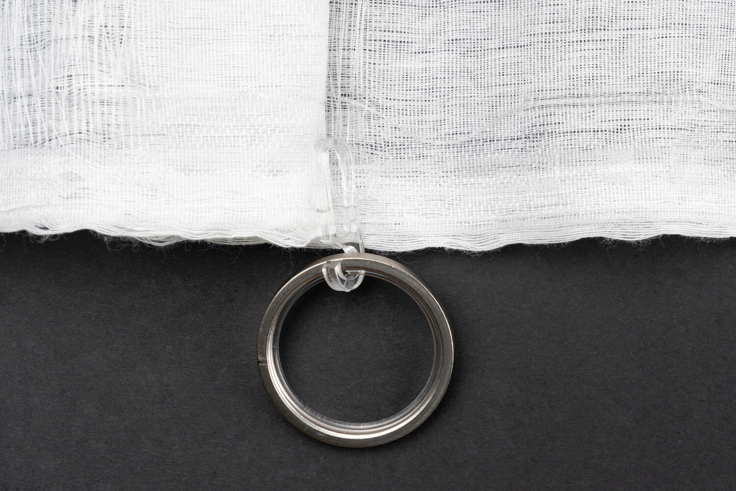 Kombivorhang 2er Pack Dot weiß B/L: ca. 135x245 cm Kombivorhang 2er Pack Dot weiß B/L: ca. 135x245 cm