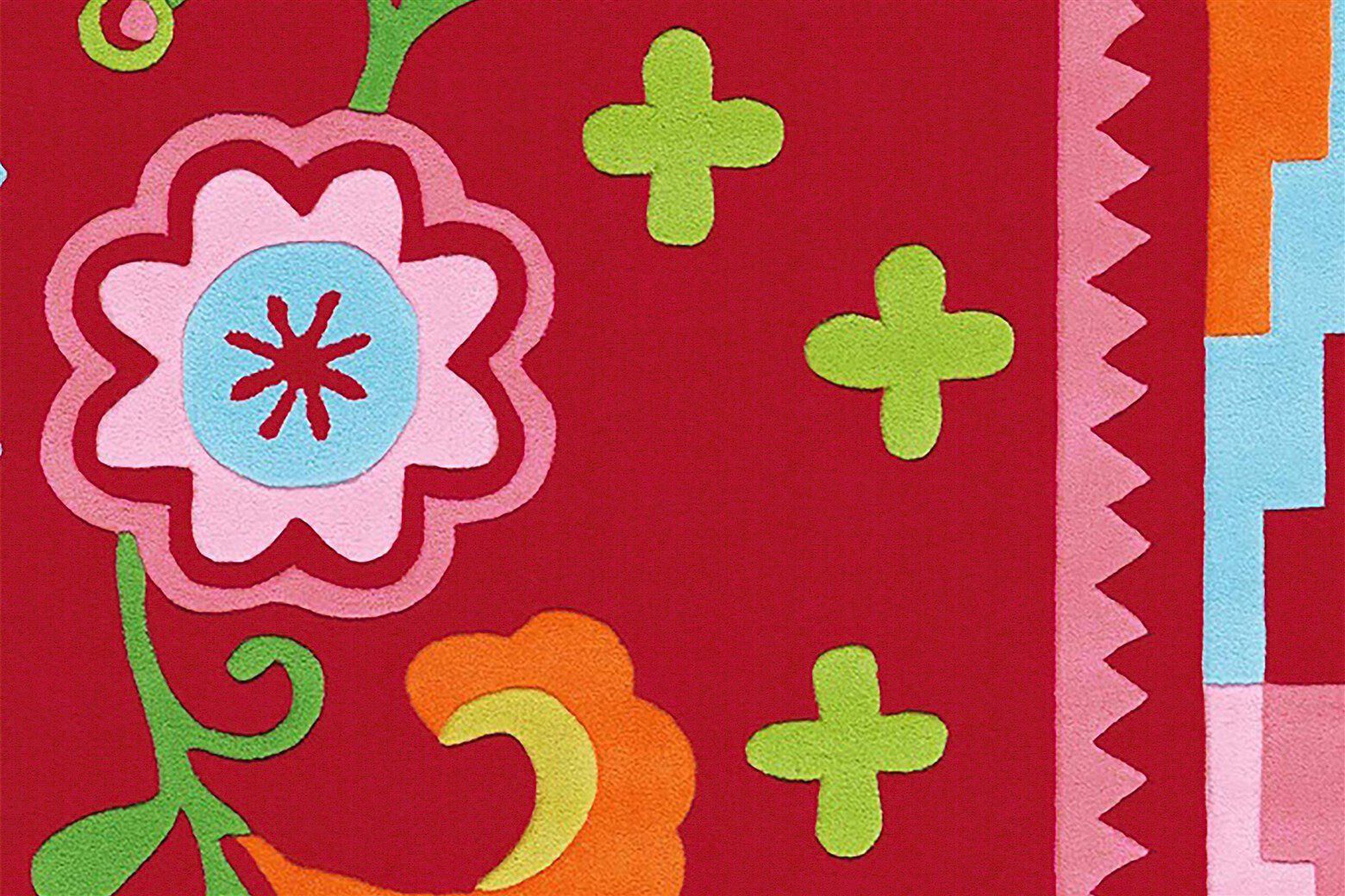 Arte Espina Kurzflorteppich Sam 4144 rosa B/L: ca. 170x240 cm