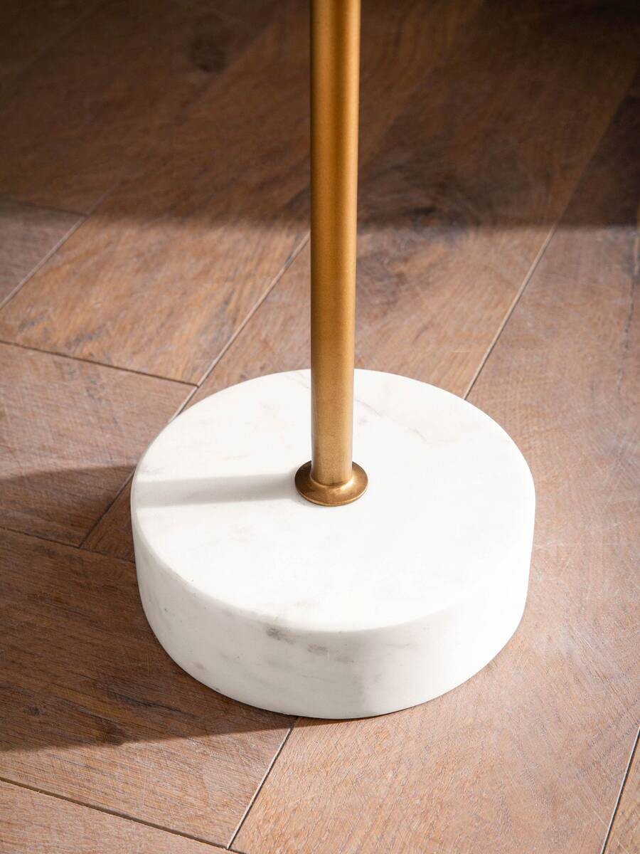 Beistelltisch Mango Marmor B/H/T: ca. 45x55x40 cm