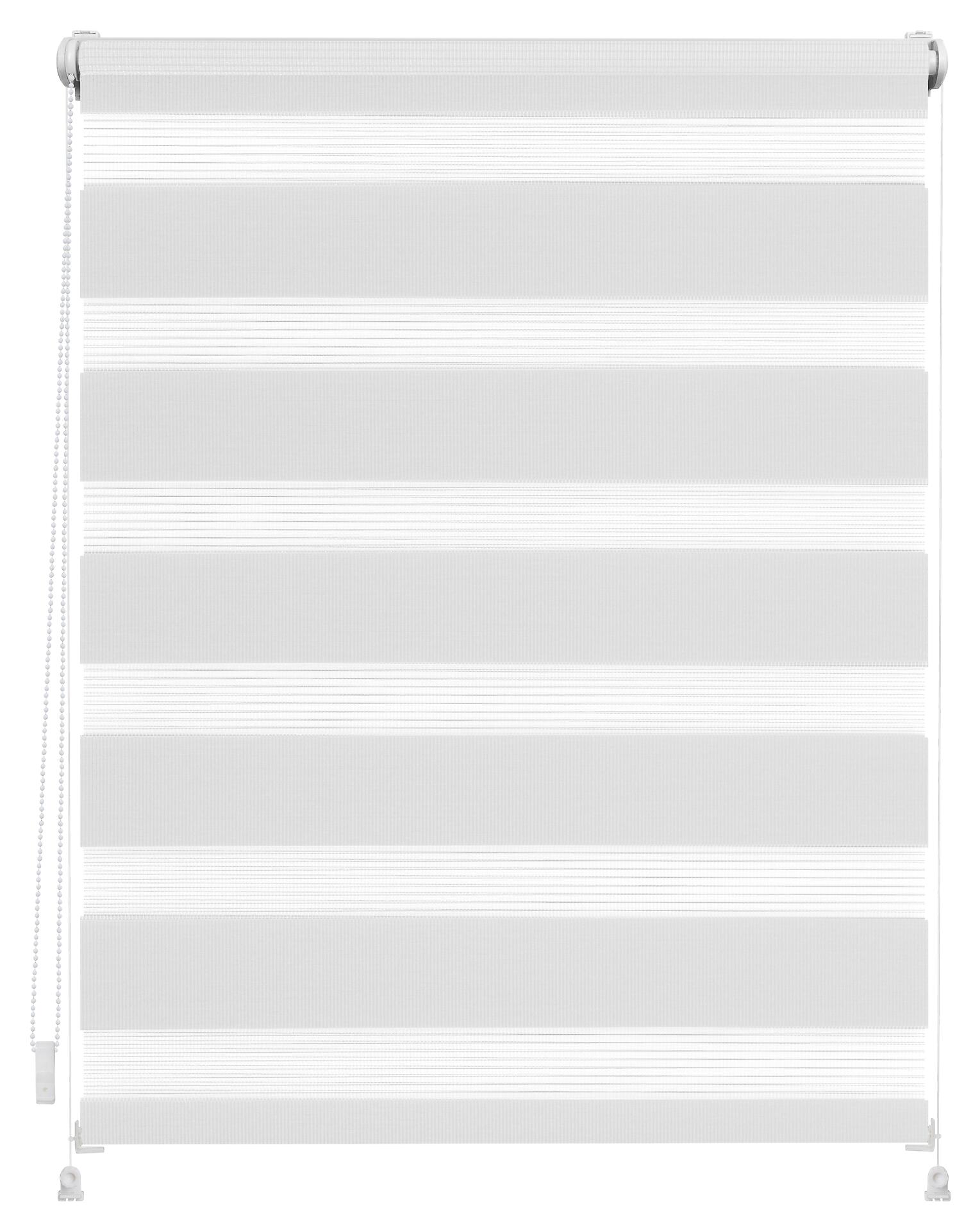 LICHTBLICK Doppelrollo Duo weiß B/L: ca. 90x150 cm