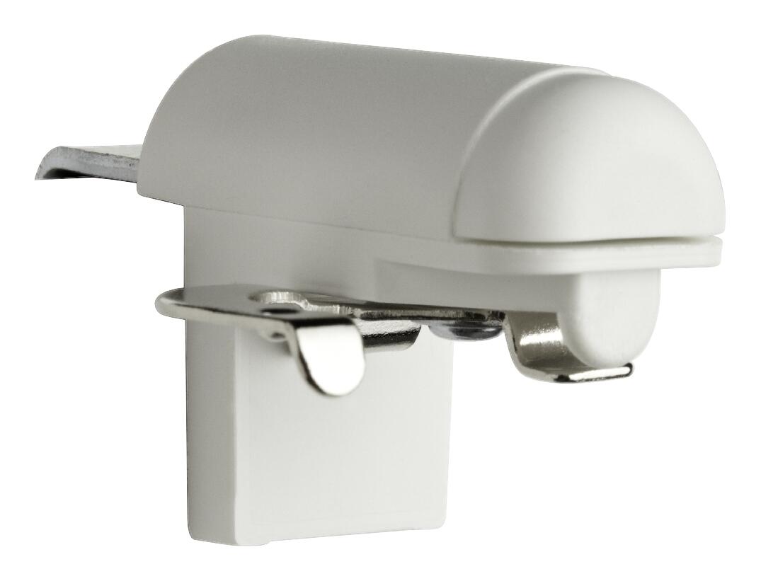 LICHTBLICK Klemmträger für Jalousien weiß 2 Packstücke