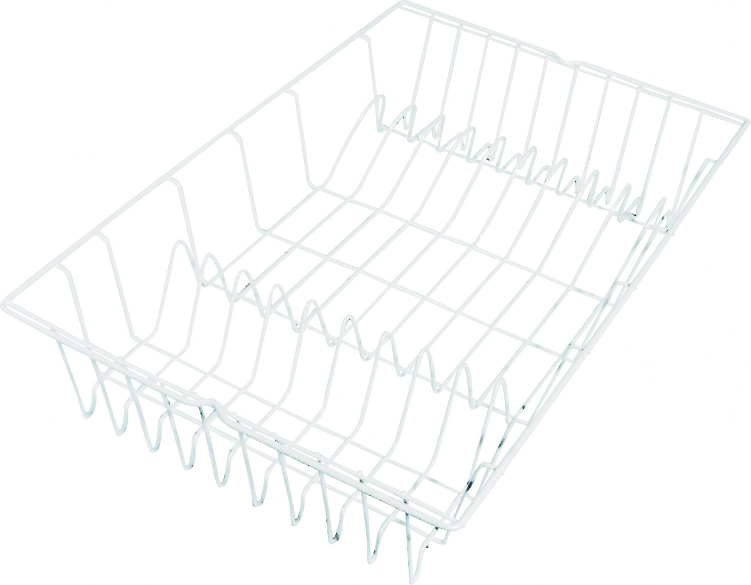Metaltex Spülkorb weiß Metall B/H/L: ca. 36x12x33 cm