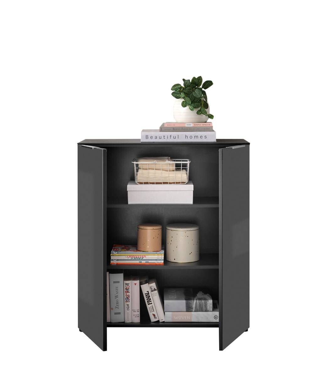 Kommode Santorin anthrazit B/H/T: ca. 90x99x40 cm