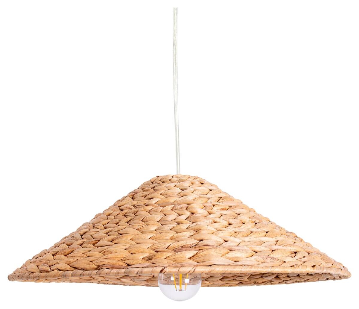 Näve Leuchten Pendelleuchte 7088027 natur B/H/T: ca. 45x124x45 cm E27 1 Brennstellen