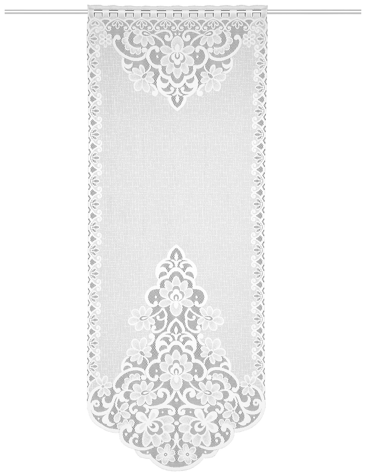 POCOline Scheibengardine Aruba weiß B/L: ca. 60x160 cm