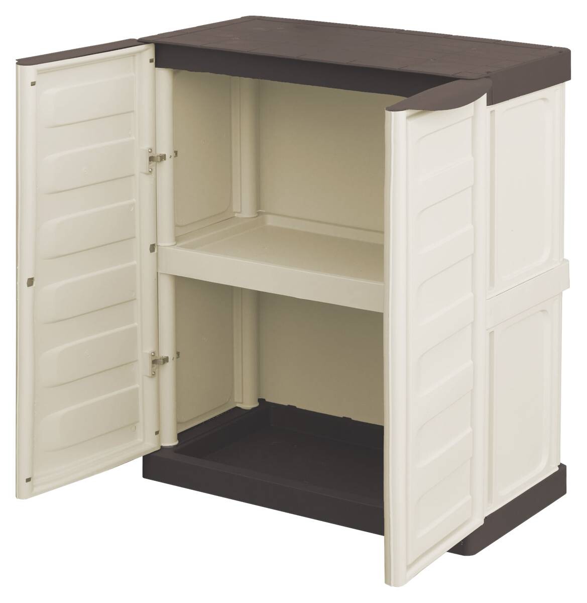 ArtPlast Kunststoffschrank Spazio beige Kunststoff B/H/L: ca. 85x39x70 cm