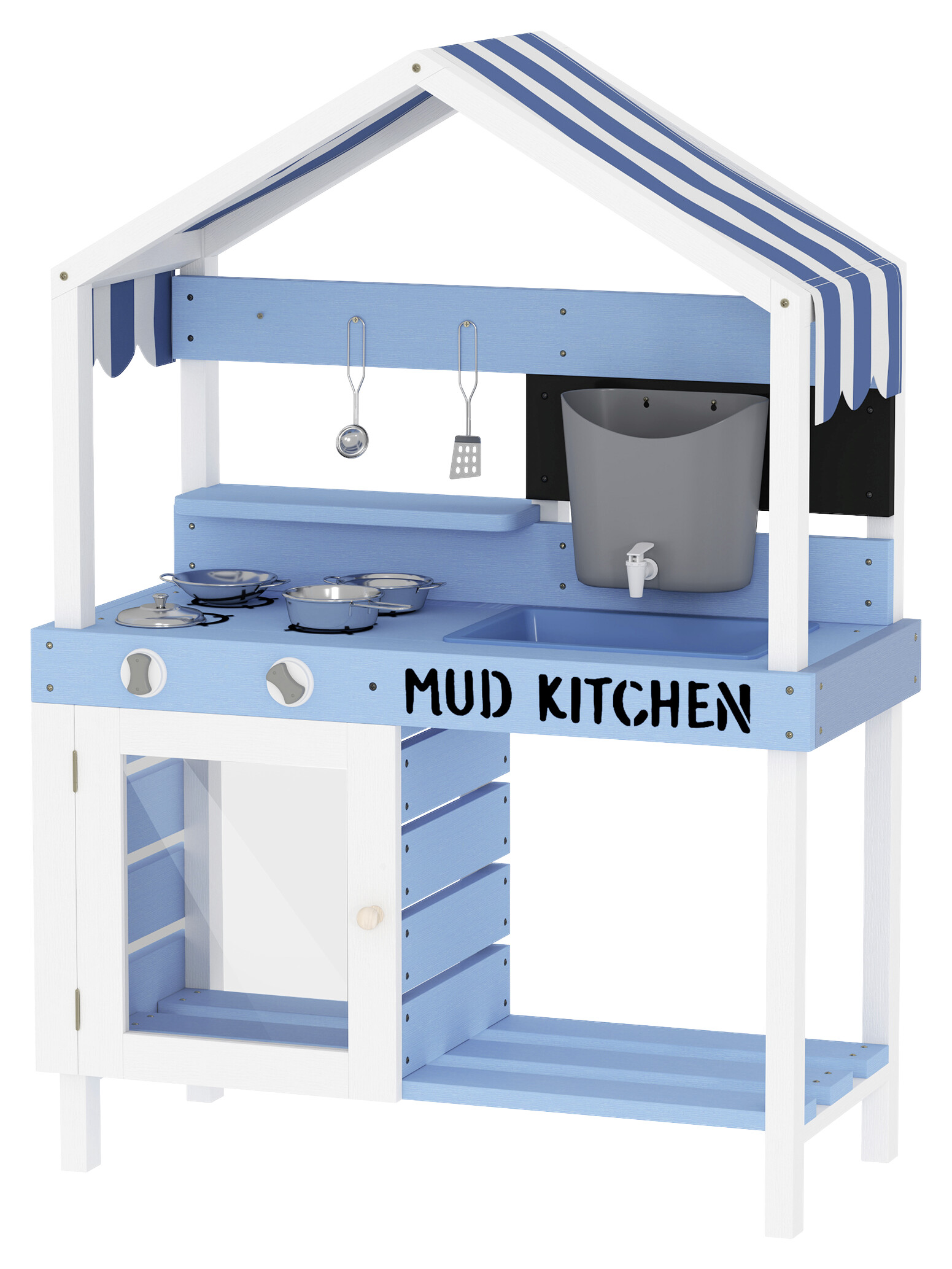 AIYAPLAY Kinderküche B/H/L: ca. 36,5x112x80 cm