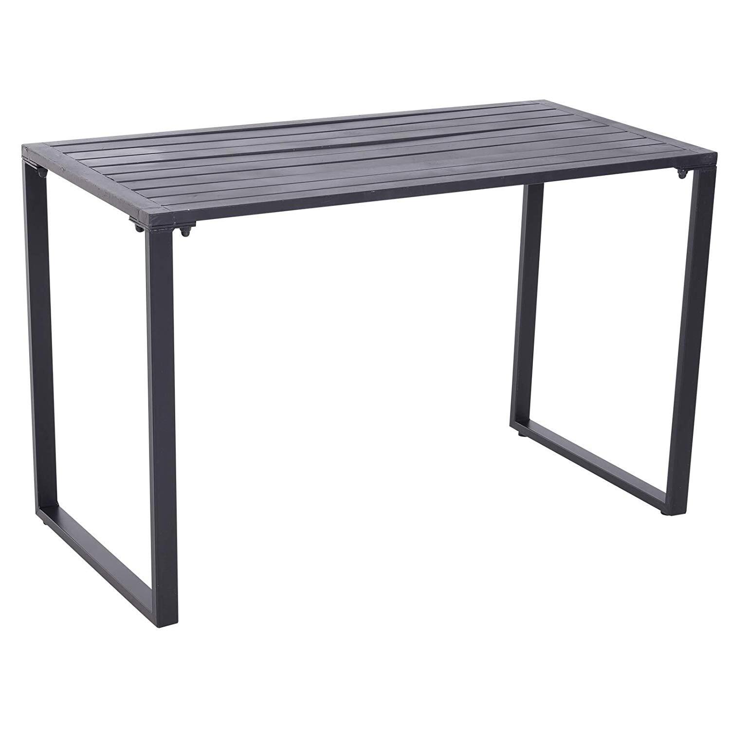 Outsunny Gartengarnitur schwarz Metall