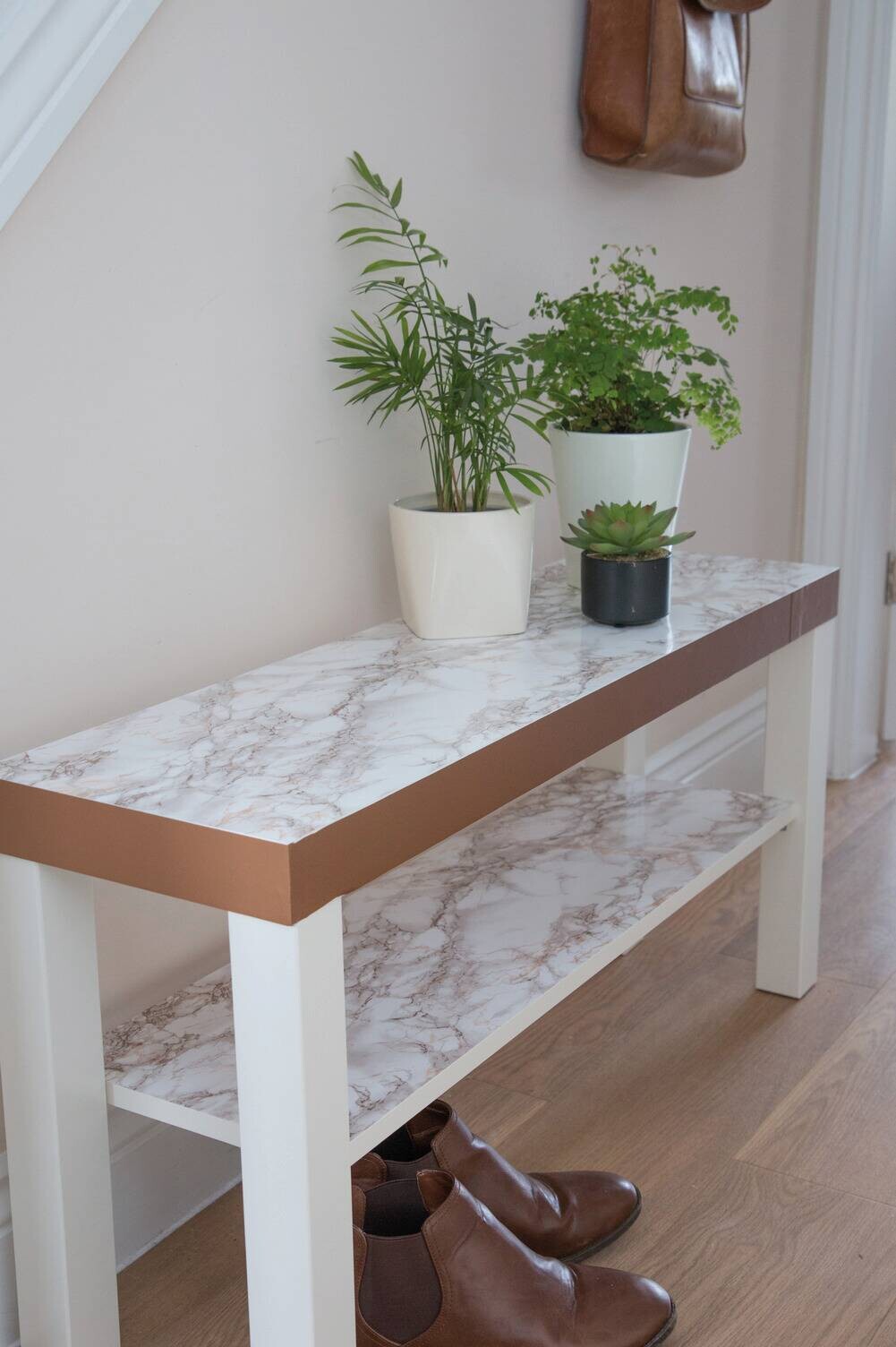 d-c-fix Dekofolie Marmoroptik braun weiß B/L: ca. 45x200 cm