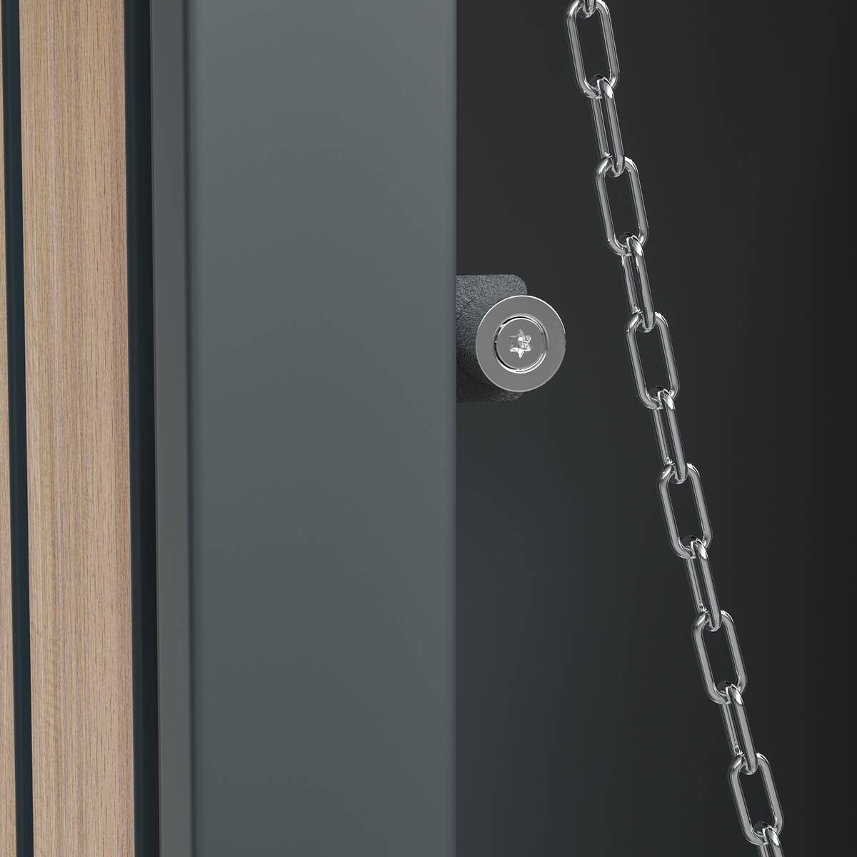 Westmann Mülltonnenbox Planta braun B/H/L: ca. 332x124x84 cm