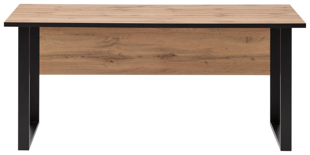 Schreibtisch Serie 2000 Eiche Landhaus Nachbildung B/H/T: ca. 160x73,2x75 cm