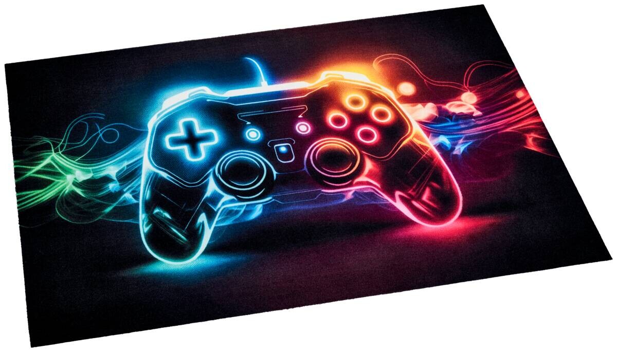 Fußmatte Velvet Gaming Multi B/L: ca. 45x75 cm