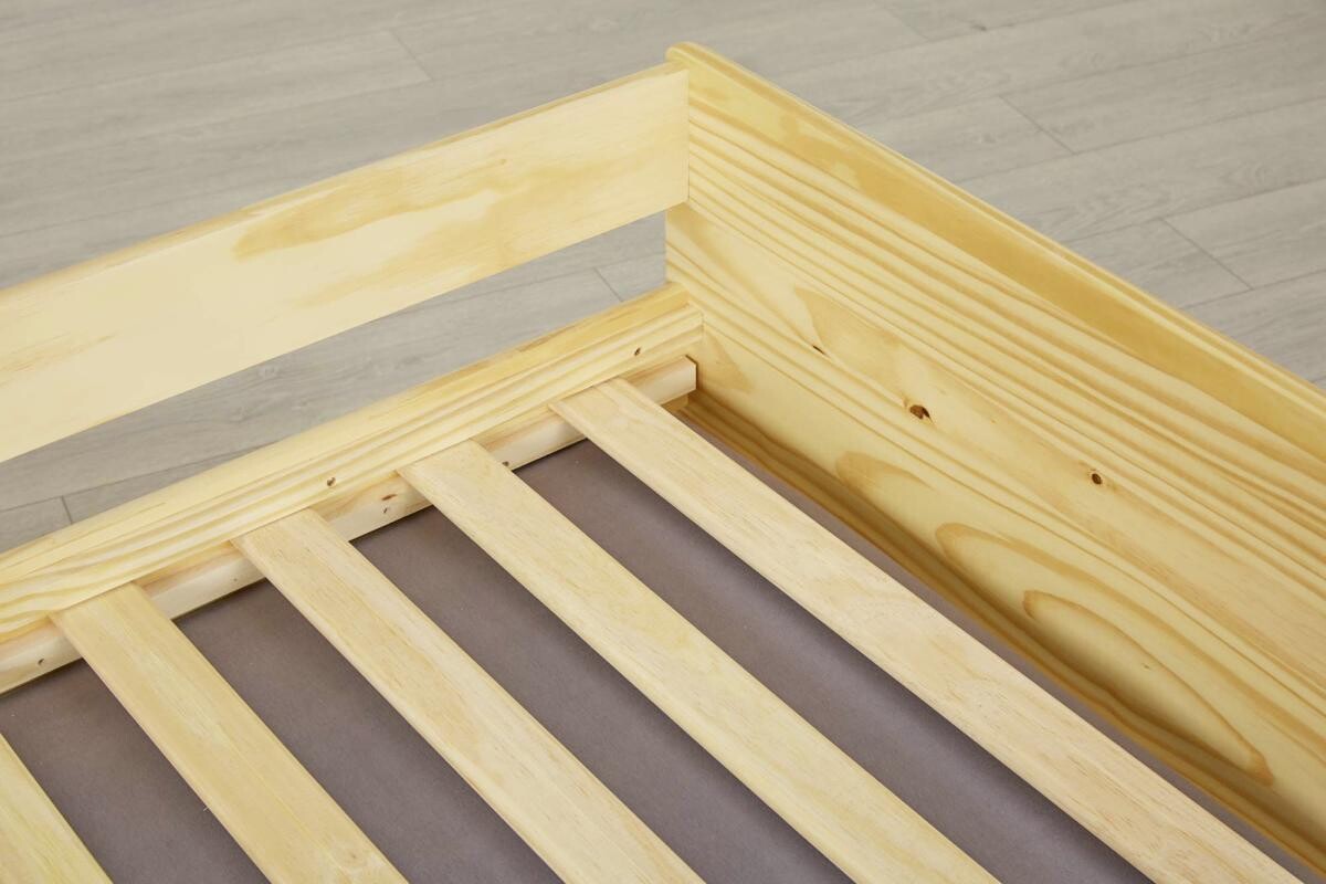 Funktionsbett Lotar natur Liegefläche B/L: ca. 90x200 cm