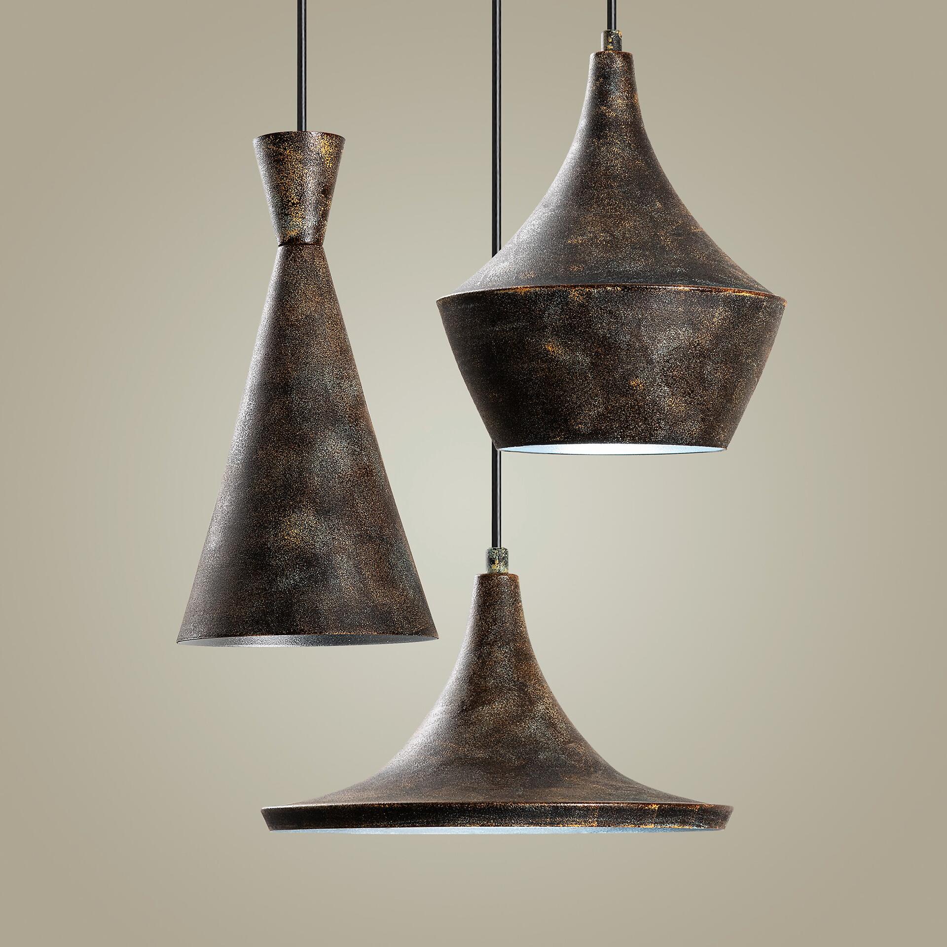 Opviq Pendelleuchte TOM-3556 B/H/T/L/D: ca. 45x135x45x45x45 cm E27 3 Brennstellen