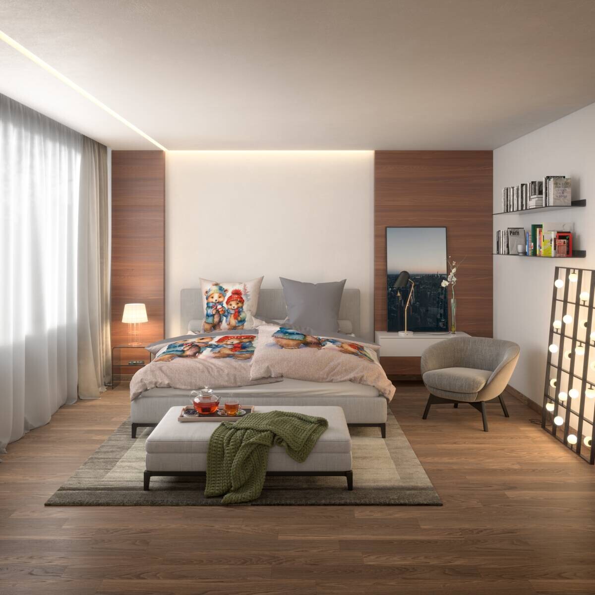 Microfaser Bettwäsche Flanell