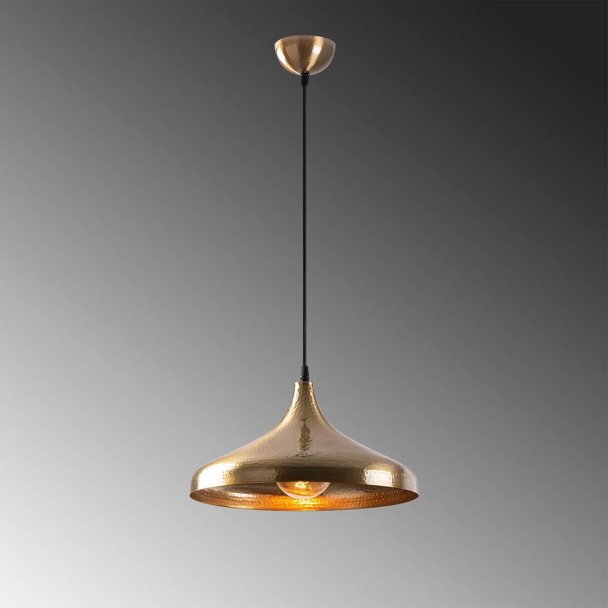 Opviq Pendelleuchte Tattoo bronze Eisen B/H/T/L/D: ca. 36x118x36x36x36 cm E27 1 Brennstellen