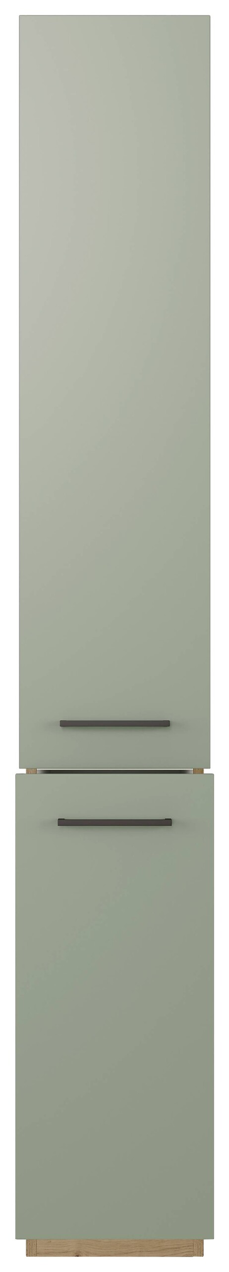 Apothekerschrank Cara grün B/H/T: ca. 30x200x57 cm