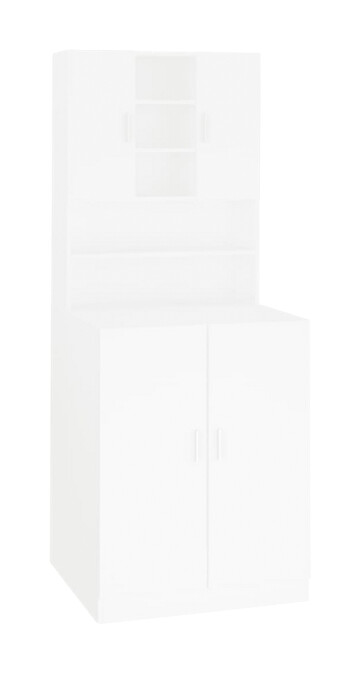 vidaXL Waschmaschinenschrank weiß B/H/T: ca. 71x181,5x71,5 cm