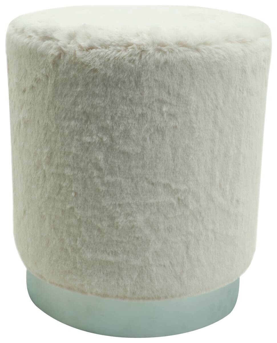 Sitzhocker elfenbein