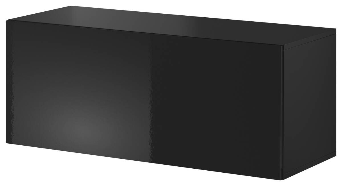 TV-Lowboard VIVIEN schwarz schwarz glanz B/H/T: ca. 100x40x38 cm TV-Lowboard VIVIEN schwarz schwarz glanz B/H/T: ca. 100x40x38 cm