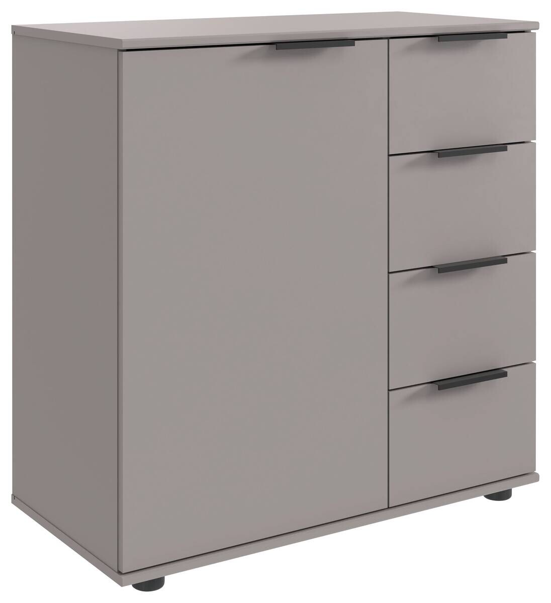 Kombikommode Tilburg Sahara grau B/H/T: ca. 81x83x41 cm