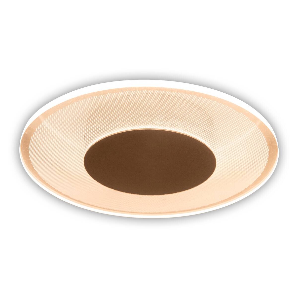 Näve Leuchten Deckenleuchte 1299826 warmweiß Kunststoff Metall B/H/T: ca. 29x5x29 cm null 1 Brennstellen