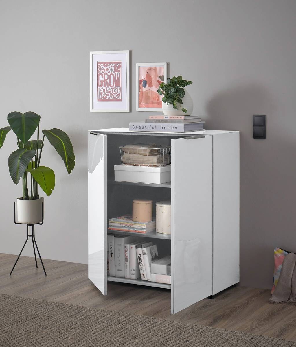 Kommode Santorin weiß B/H/T: ca. 90x99x40 cm