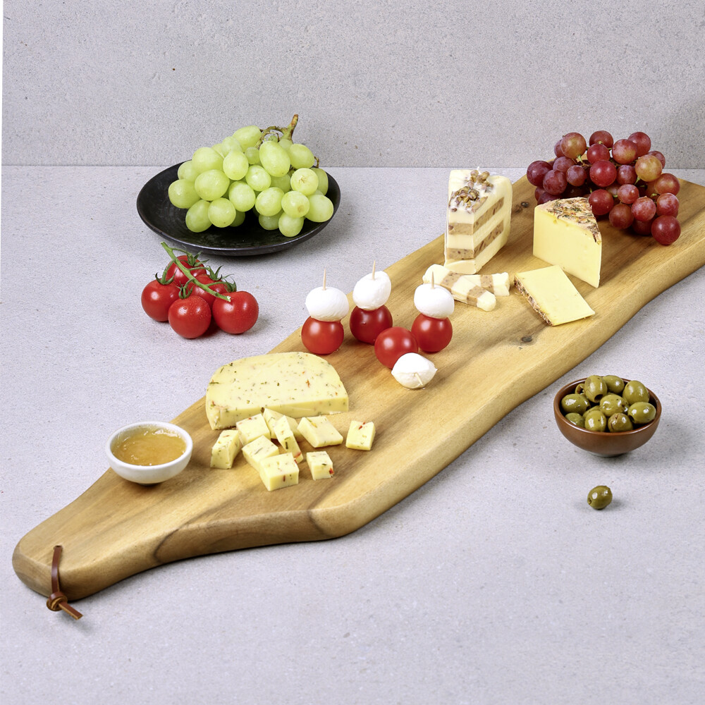 Kesper Servierbrett natur Akazie B/H/L: ca. 3,5x20x72 cm