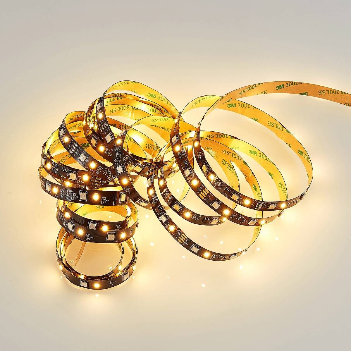 Lichtband Racer schwarz Kunststoff B/L: ca. 1x500 cm