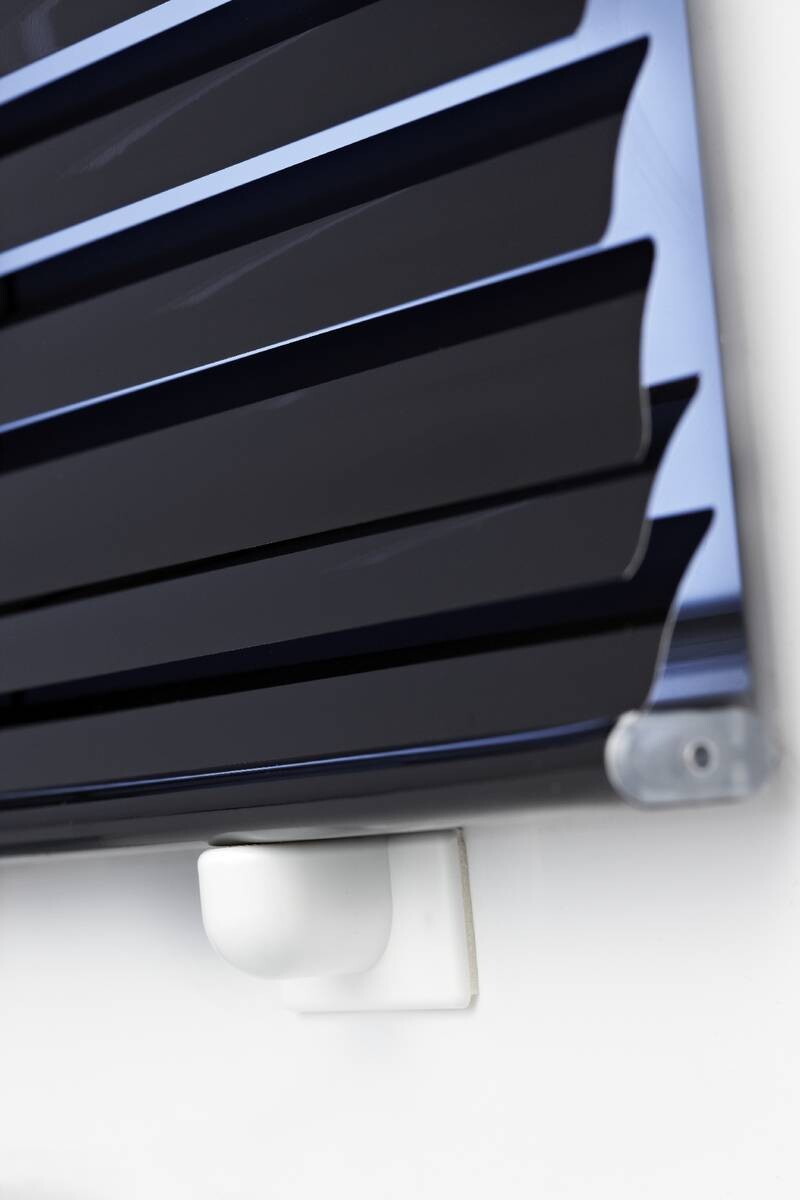 LICHTBLICK Magnethalter für Jalousie und Plissee weiß 2 Packstücke