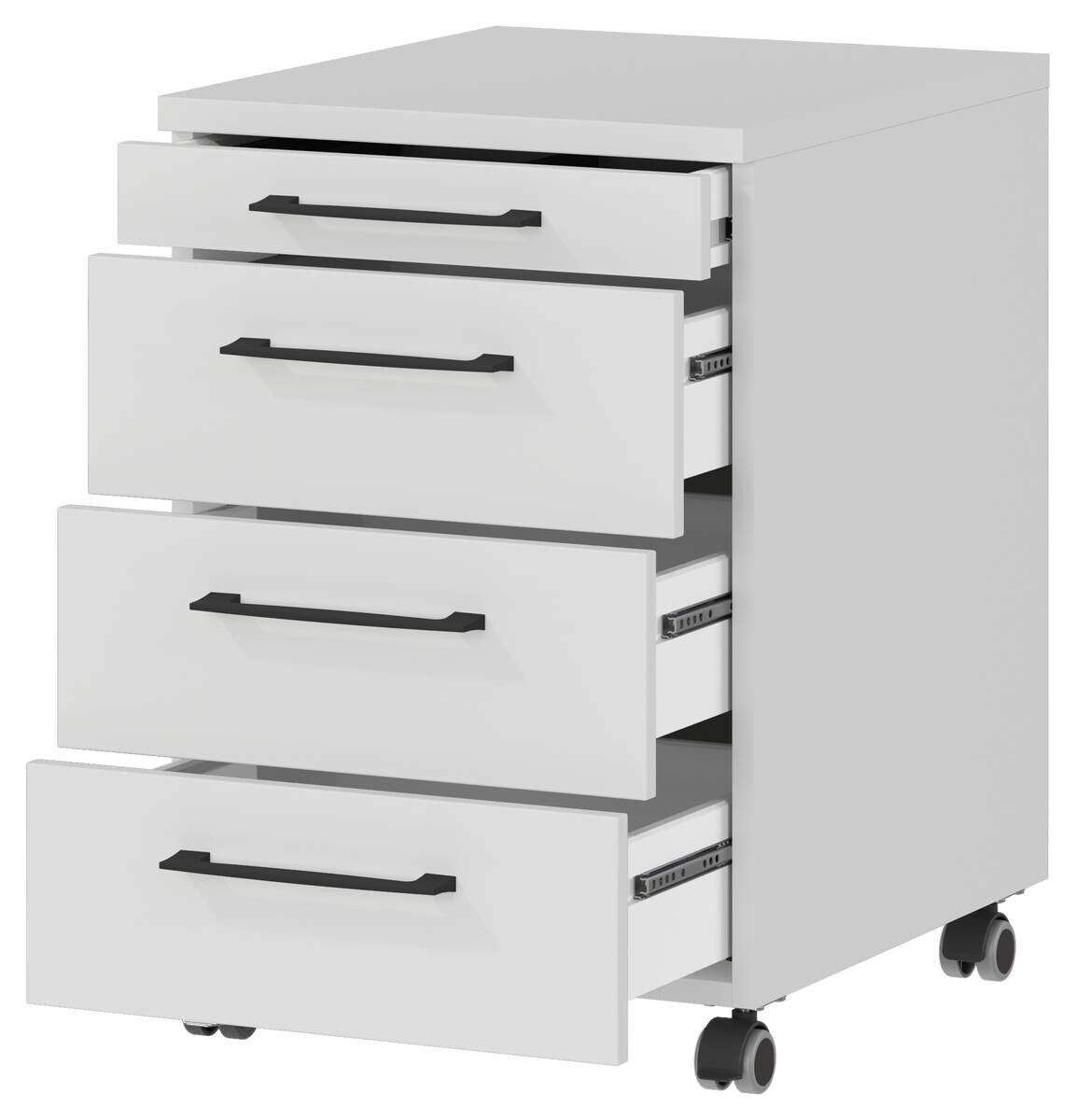 Rollcontainer 4251-69 Lichtgrau B/H/T: ca. 42x61x49 cm