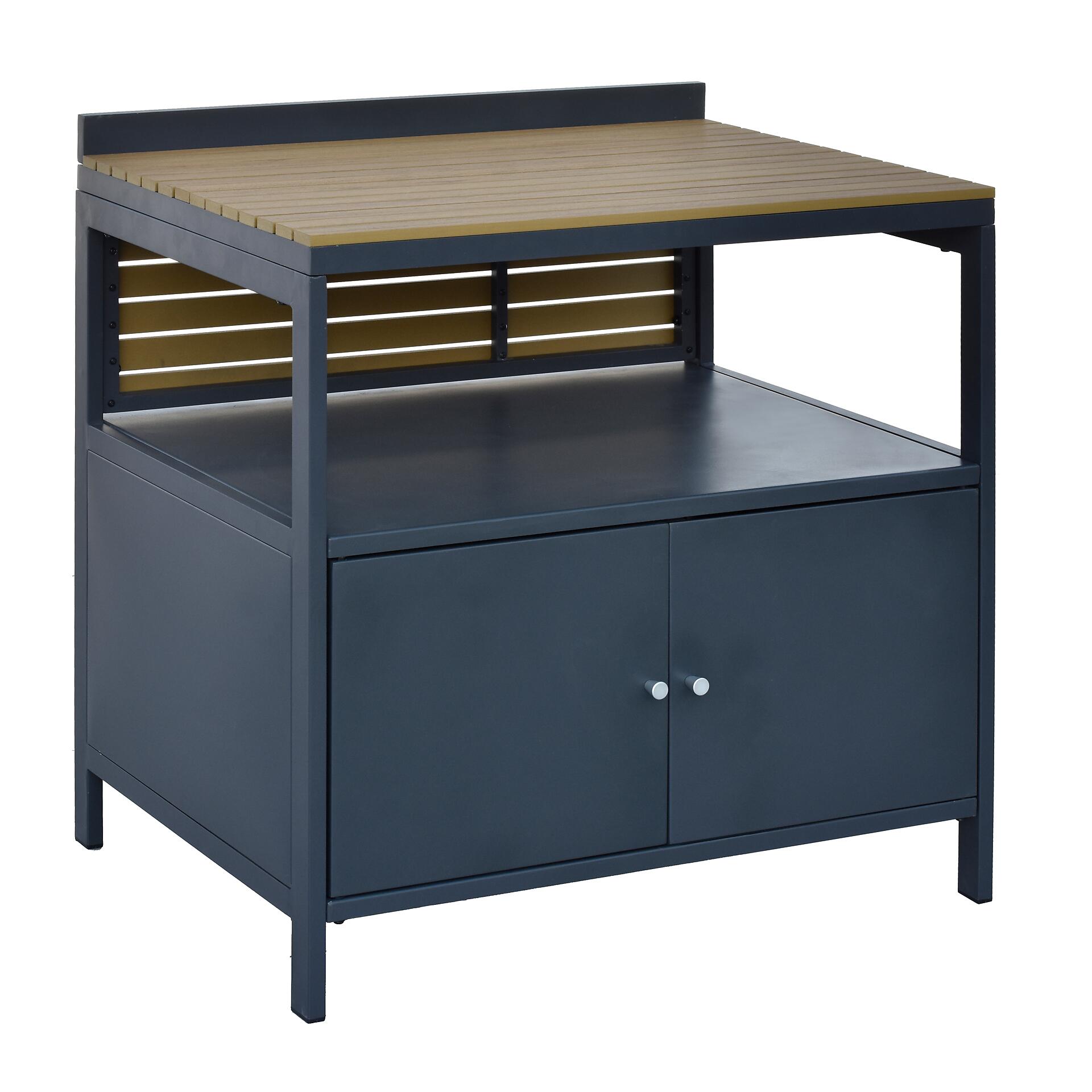 POCOline Outdoor-Küchenmodul natur Aluminium B/H/L: ca. 83,5x89x61,5 cm POCOline Outdoor-Küchenmodul natur Aluminium B/H/L: ca. 83,5x89x61,5 cm