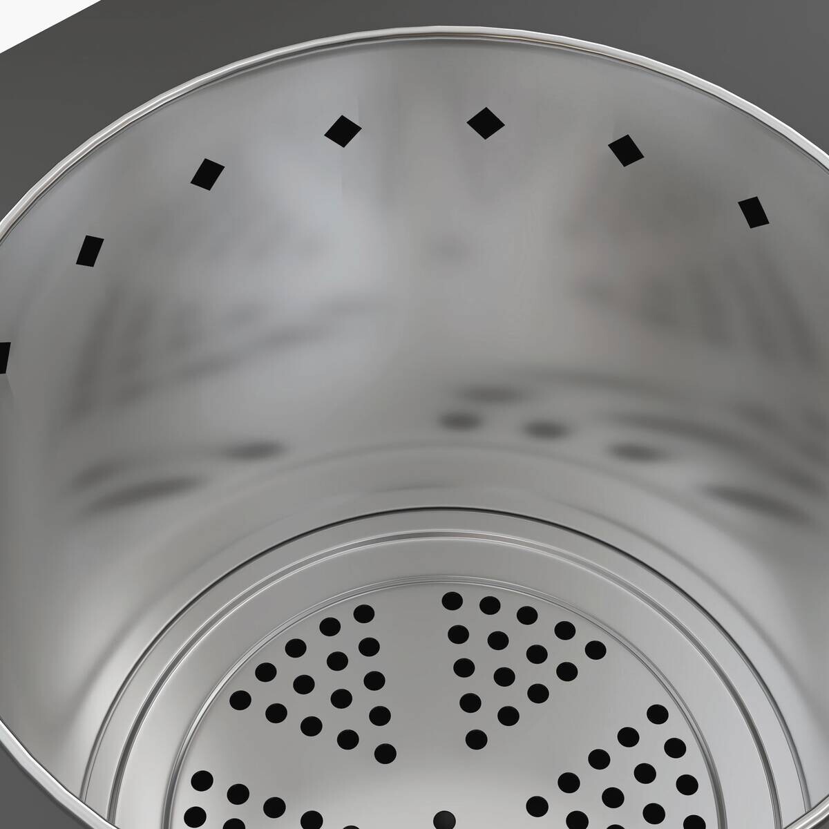 Outsunny Feuerschale schwarz Edelstahl B/H/L: ca. 38,8x46,5x45 cm