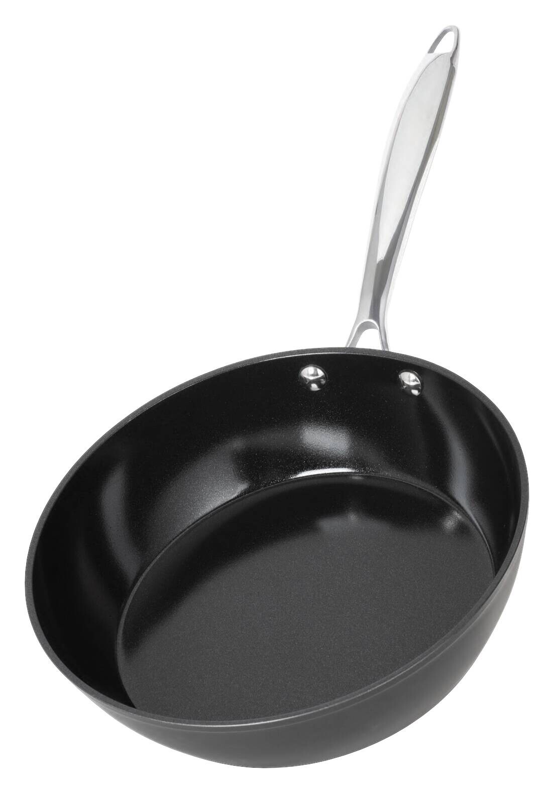 POCOline Pfannenset schwarz Aluminium 2 tlg.