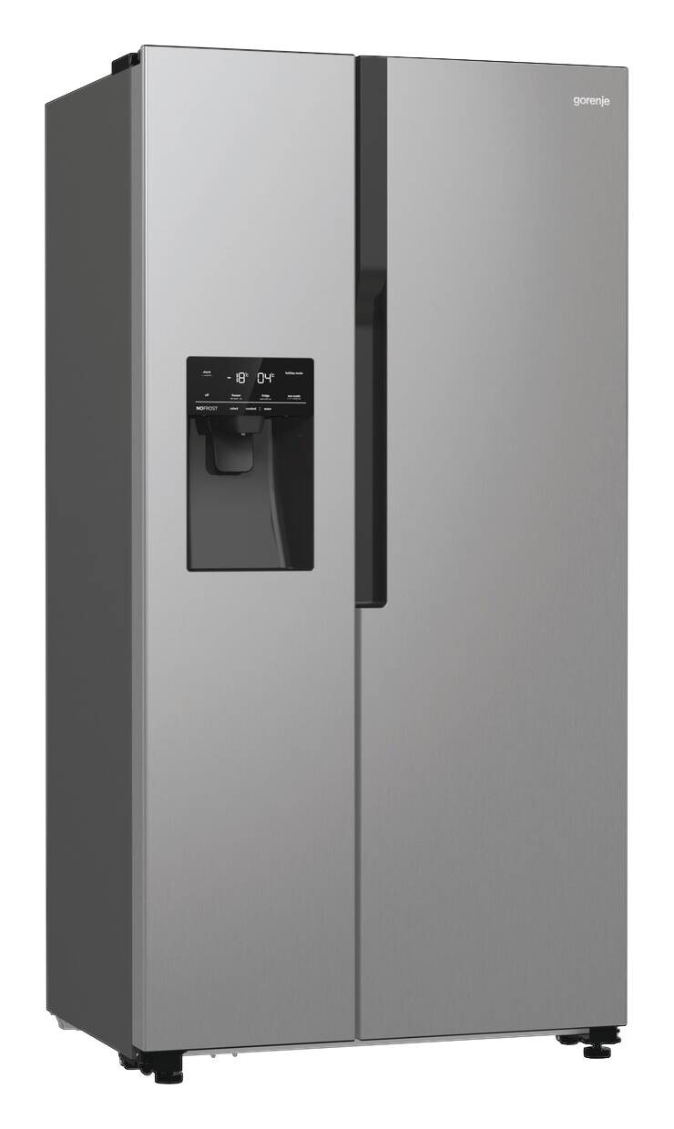 Gorenje Side-by-Side NRR9ESXL Edelstahloptik B/H/T: ca. 92x179x70 cm