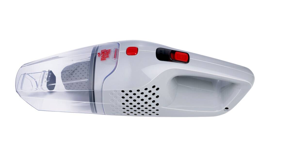 Dirt Devil Handstaubsauger grau Kunststoff B/H/L: ca. 28,5x110x17,8 cm