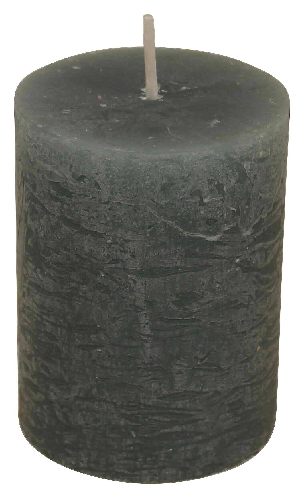 House of Rustic Stumpenkerze grün B/H: ca. 6,8x9 cm