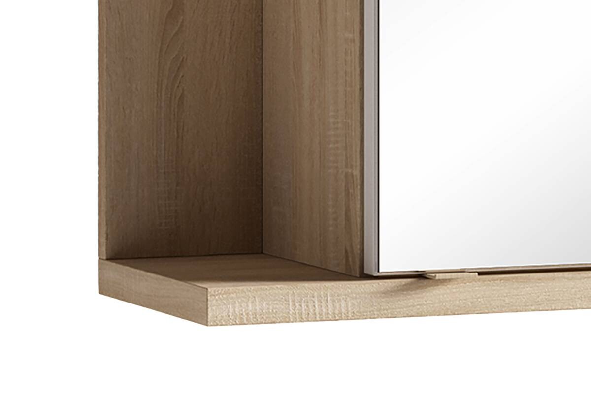 Spiegelschrank NEBRASKA Eiche Nachbildung B/H/T: ca. 60x70x25 cm