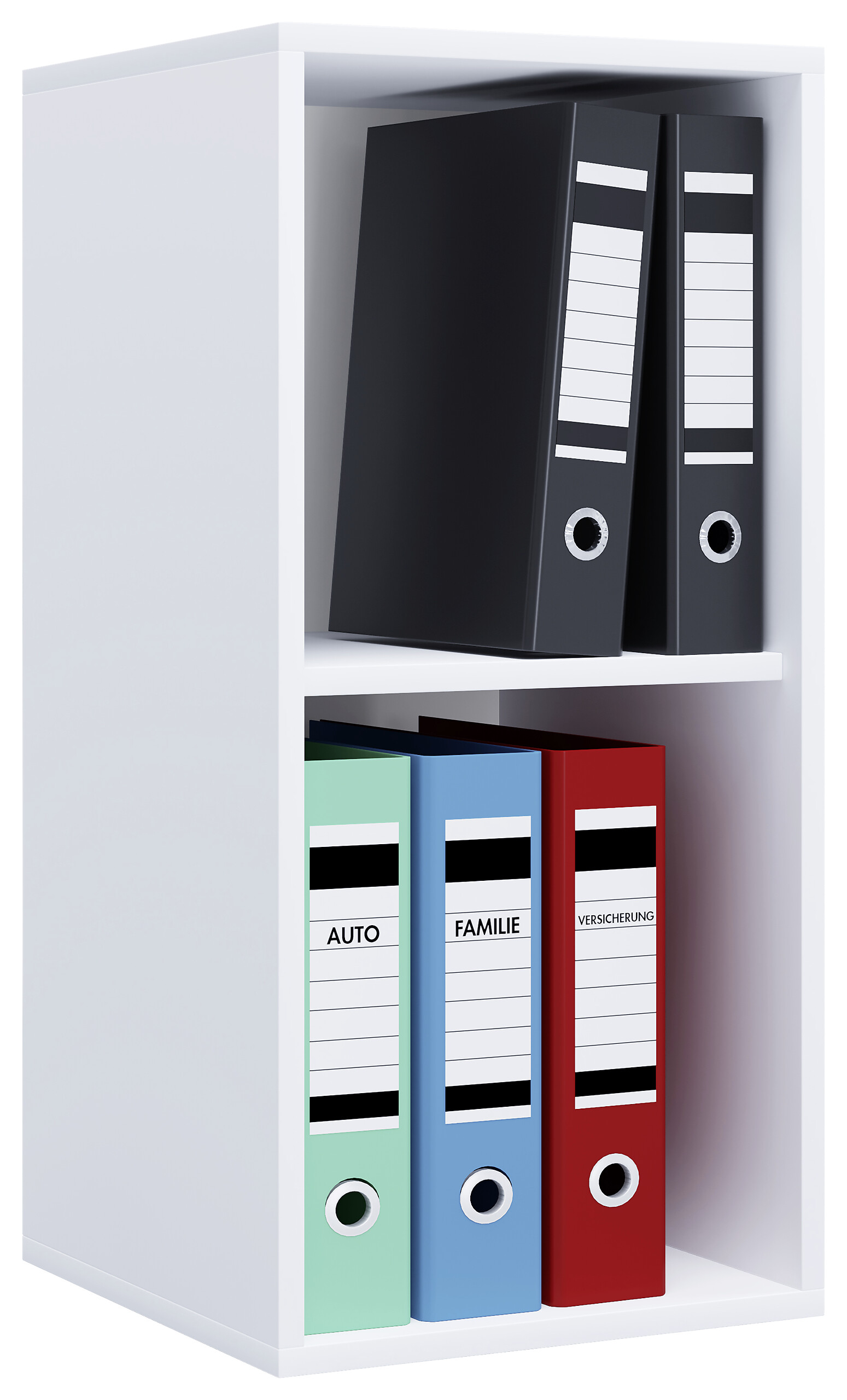 Regal Lona I weiß B/H/T: ca. 35x74x37 cm