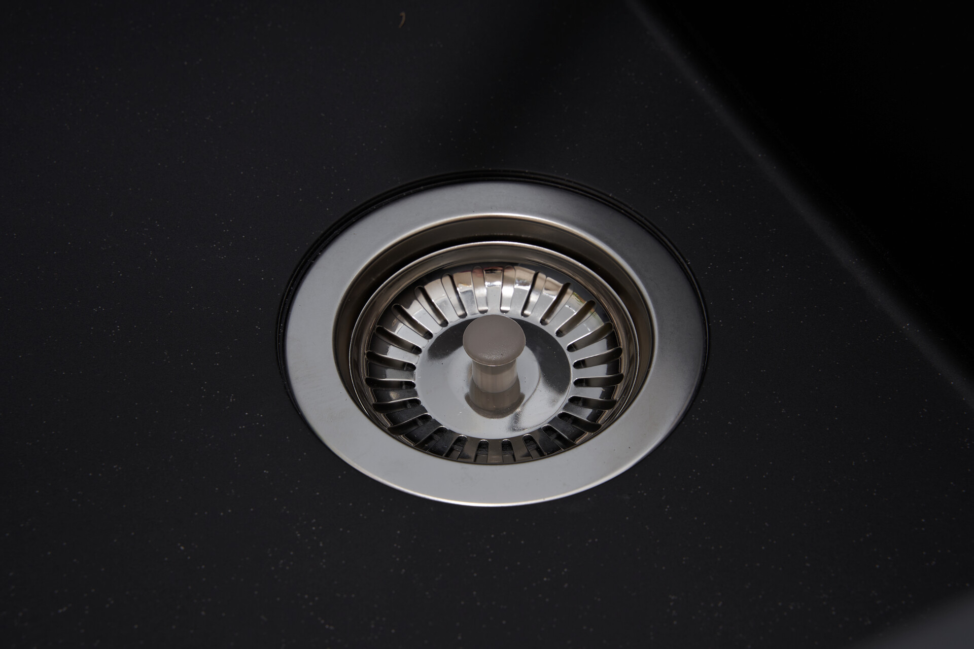 Respekta Einbauspüle Houston 100 x 50 S schwarz Mineralite B/H/T: ca. 100x21x50 cm