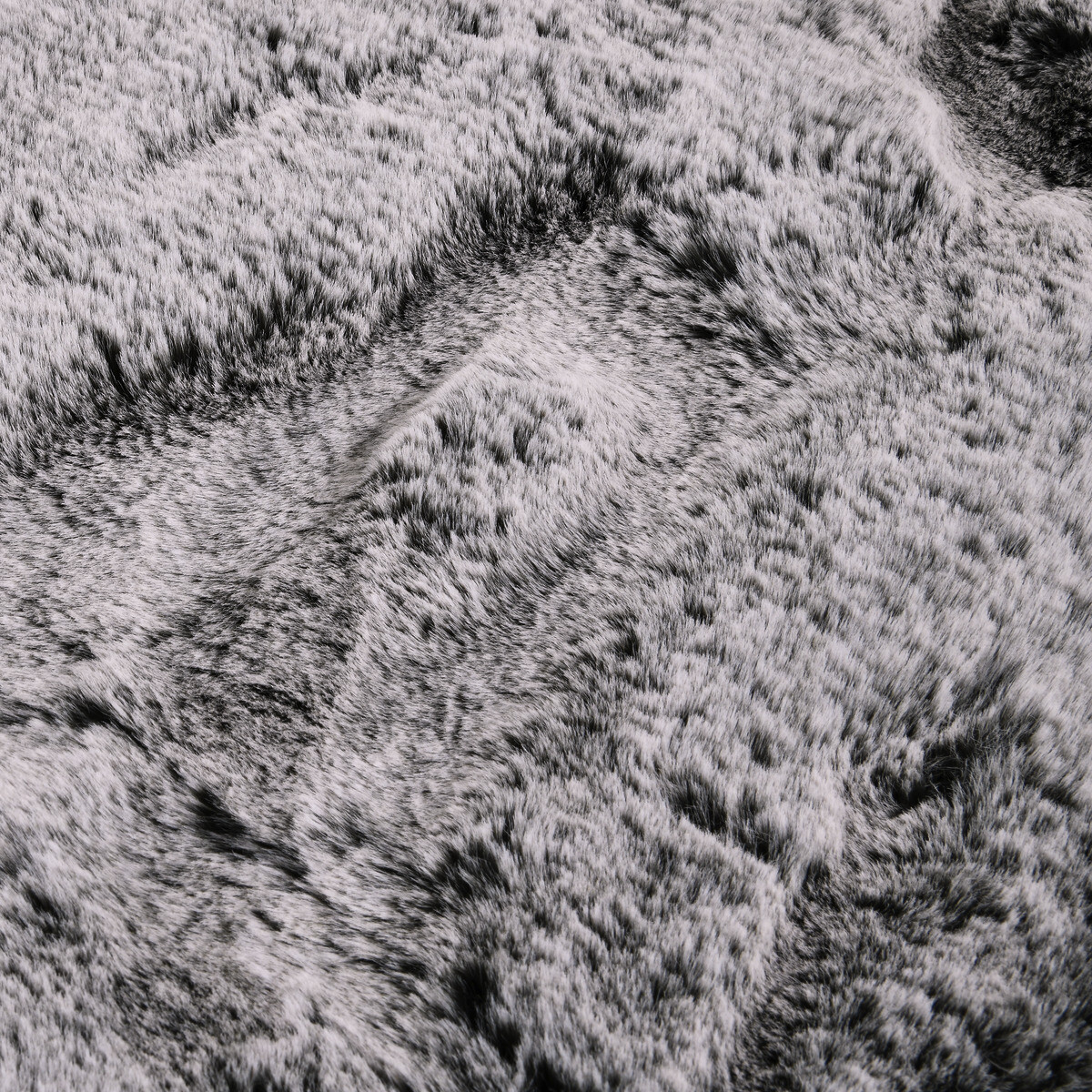 Fellimitat Maya grau B/L: ca. 160x230 cm