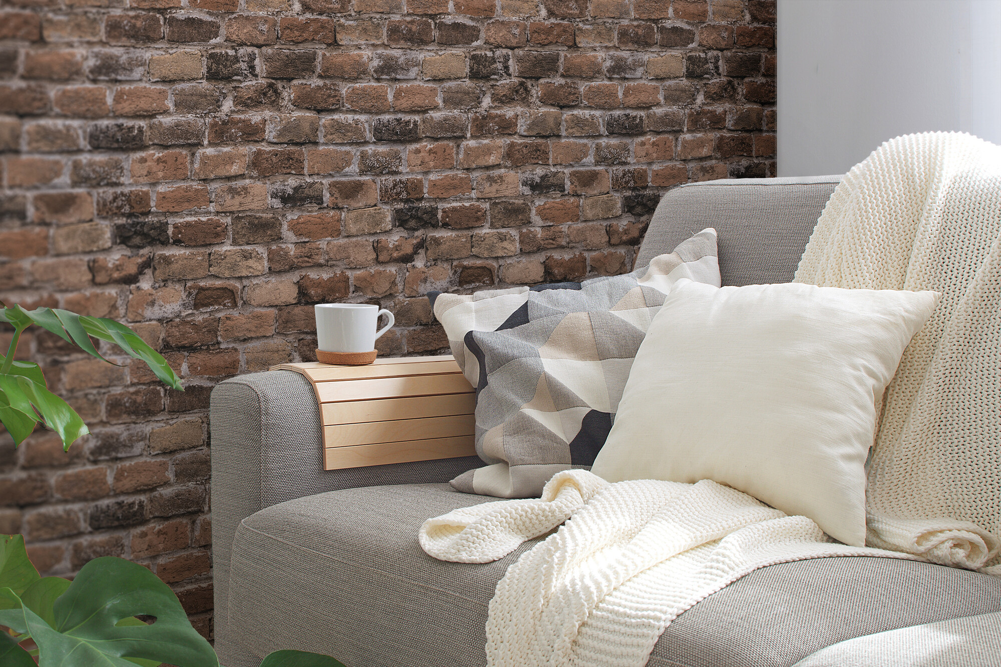 A.S.Creation Vliestapete braun B/H/D: ca. 53x1005x8,6 cm